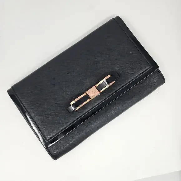 Ted Baker Black Leather Wallet - Picture 2 of 11
